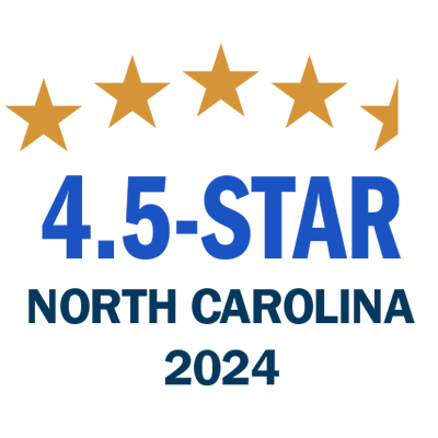 4.5 Star Rating North Carolina